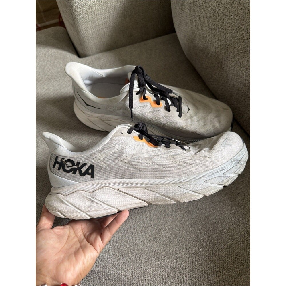 Hoka One One Arahi 6 Mens 11.5 Shoes Running Walking Gym Gray 1123194 HMBC